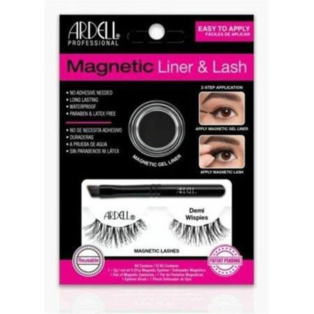 Ardell Magnetic MegaHold Lash – Demi Wispies (Liner Unusable, Lashes Only)